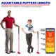 thumbnail image 4 of Putter de golf THIODOON bidireccional para hombres, mujeres y niños, ajustable, 4 of 7