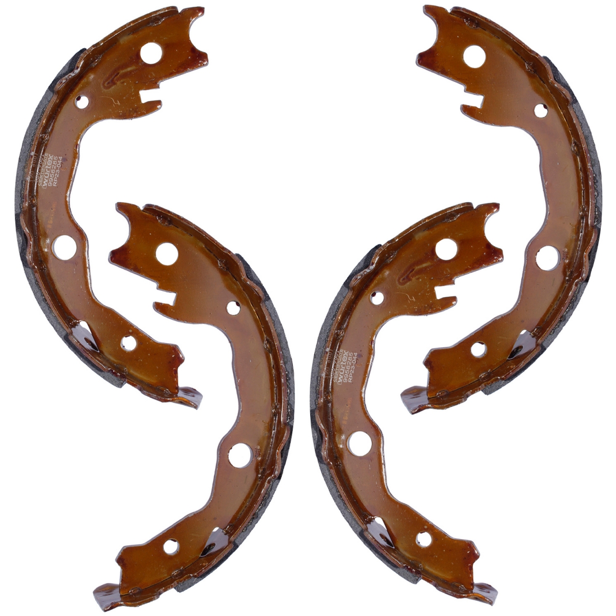 Repuestos Del Sol - Juego Patines Freno Traseros Toyota Rav4 2.5 2013 2018