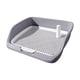 thumbnail image 5 of Inodoro Para Perros, Bandeja Para Orinal Para Cachorros, Orinal Para Perros Y Gatos, Caja De Arena Reutilizable Para Interiores, Gris, 5 of 5