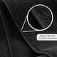 thumbnail image 4 of Juego de Toallas COTTON FINE 6 piezas negro de algodón turco, 4 of 7