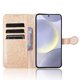 thumbnail image 2 of Funda Cartera Lunares Samsung Galaxy S25 con Tarjetero, Correa y Soporte Oro, 2 of 6
