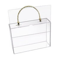 Bothyi - Caja De Acrílico Transparente Para Flores, Vitrina Portátil, Cajas De Regalo Para Ropa De Bebé
