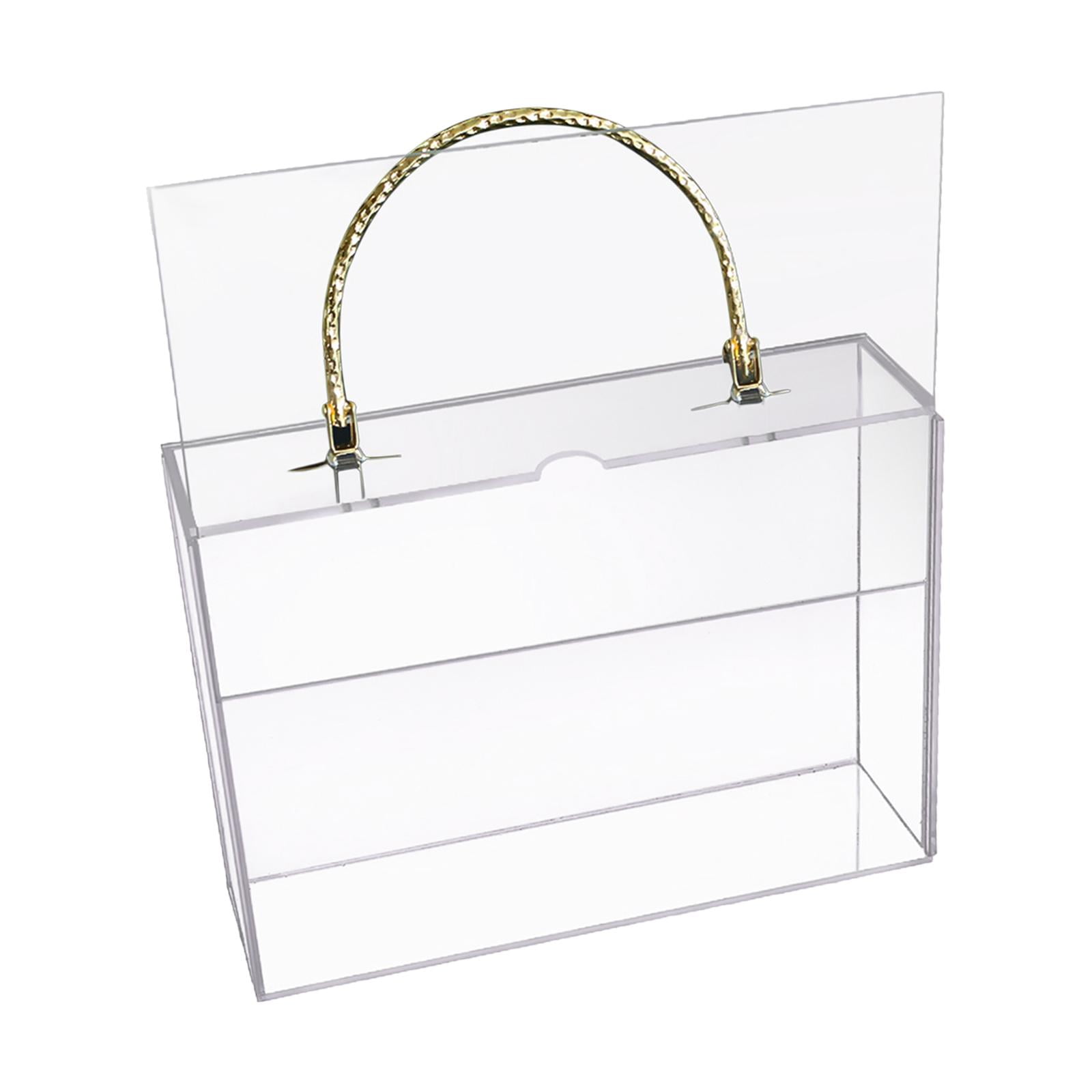 Bothyi - Caja De Acrílico Transparente Para Flores, Vitrina Portátil, Cajas De Regalo Para Ropa De Bebé
