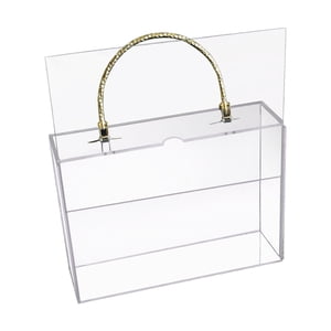 Bothyi - Caja De Acrílico Transparente Para Flores, Vitrina Portátil, Cajas De Regalo Para Ropa De Bebé