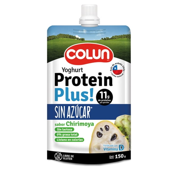 Yoghurt Protein Plus 11 Sin Azúcar Chirimoya, 150 g