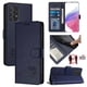 thumbnail image 1 of Funda tipo cartera FOXDOCK para Samsung Galaxy A52 4G/5G con soporte, ranuras, RFID, diseño de gato, 1 of 5