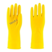 Genérico - Guante De Latex Limpieza Multiuso Lavandería Talla L