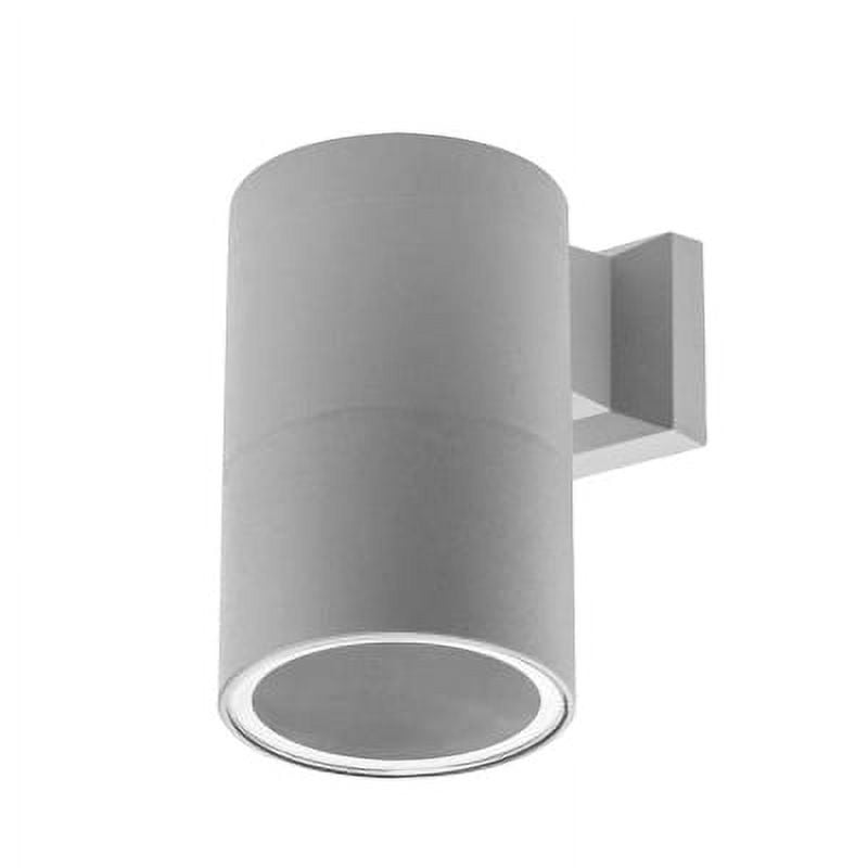 Hb Led - Apliqué Exterior Decorativo Porta Gu10 Gris