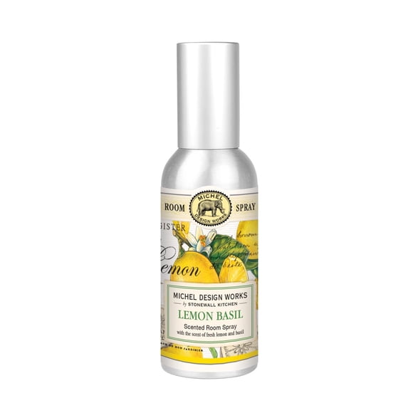 Spray aromático para el hogar Michel Design Works Lemon Basil