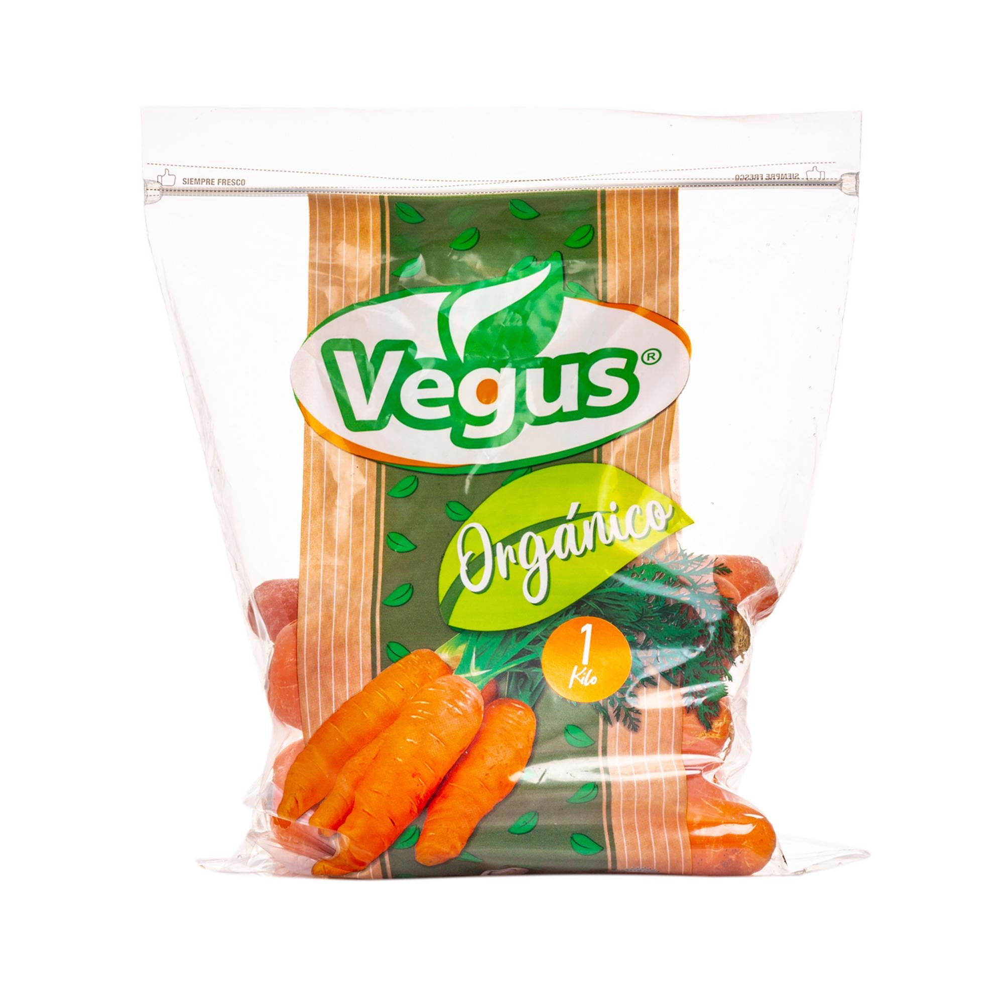 Zanahoria Orgánica Bolsa 1 kg