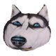 thumbnail image 2 of Almohada Para El Cuello Del Asiento Del Coche, Almohada De Animales De Dibujos Animados Con Bolsa De Carbón, Huskies, 2 of 5