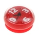 thumbnail image 2 of reloj del silicón de la ducha del cuarto de ba?o del temporizador del reloj de pared de la ventosa, impermeable rojo, 2 of 5