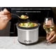 thumbnail image 3 of Mini crisol para fondue Food Warmer Qvin de 0.65 litros en olla de cocción lenta, 3 of 6
