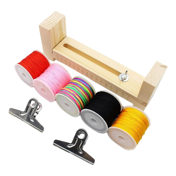 Paracord Jig Bracelet Maker Herramienta De Tejido DIY Kits De Trenzado De Longitud Ajustable