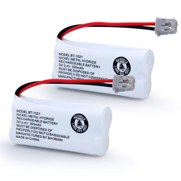 Batería BAOBIAN BT-1021 2.4V Ni-MH 300mAh Paquete de 2