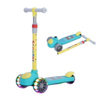 Vipnetwork - Monopatín Niños Verde Amarillo