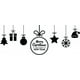 thumbnail image 1 of Decomural Hanging Baubles Merry Christmas WS-45420, 1 of 2
