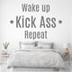 thumbnail image 2 of Decomural Kick Ass Repeat Inspirational WS-44272, 2 of 2