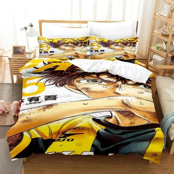 New Anime Aoashi Ashito Aoi Bedding Set Duvet Cover Bed Set Quilt Cover Pillowcase Comforter Boys Adult Bed Sheets