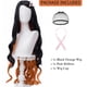 thumbnail image 3 of Peluca de cosplay Wiggy Mermaid SL Nezuko con cinta rosa para DS, 3 of 9