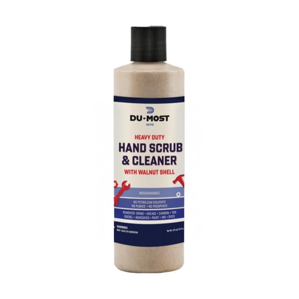 Exfoliante de manos DU-MOST 473 ml con cáscara de nuez