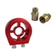 thumbnail image 1 of Adaptador Genérico De Presión De Aceite, Repuesto Resistente Para Reparación De Motores De Automóviles, Color Rojo, 1 of 3