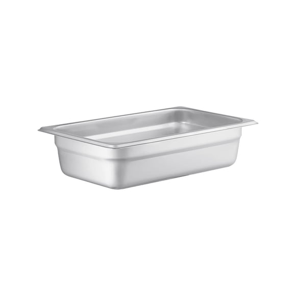 Contenedor Gastronomico Acero Inoxidable GN 1/4 x 6.5 Cm