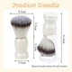 thumbnail image 5 of Cepillo facial de pelo suave para hombres, cepillo de afeitar manual antiguo, cepillo de espuma para crema de afeitar con jabón, cepillo para barba de barbería, 5 of 5