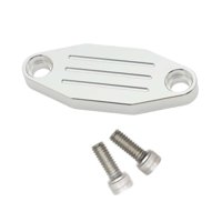 Ioensy - Placa Egr Con 2 Pernos Para Ford F 150 250 350 Mustang 2.3 Plata