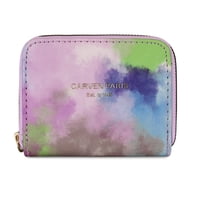 Carven Paris - Billetera De Mujer Sky Lila Multicolor