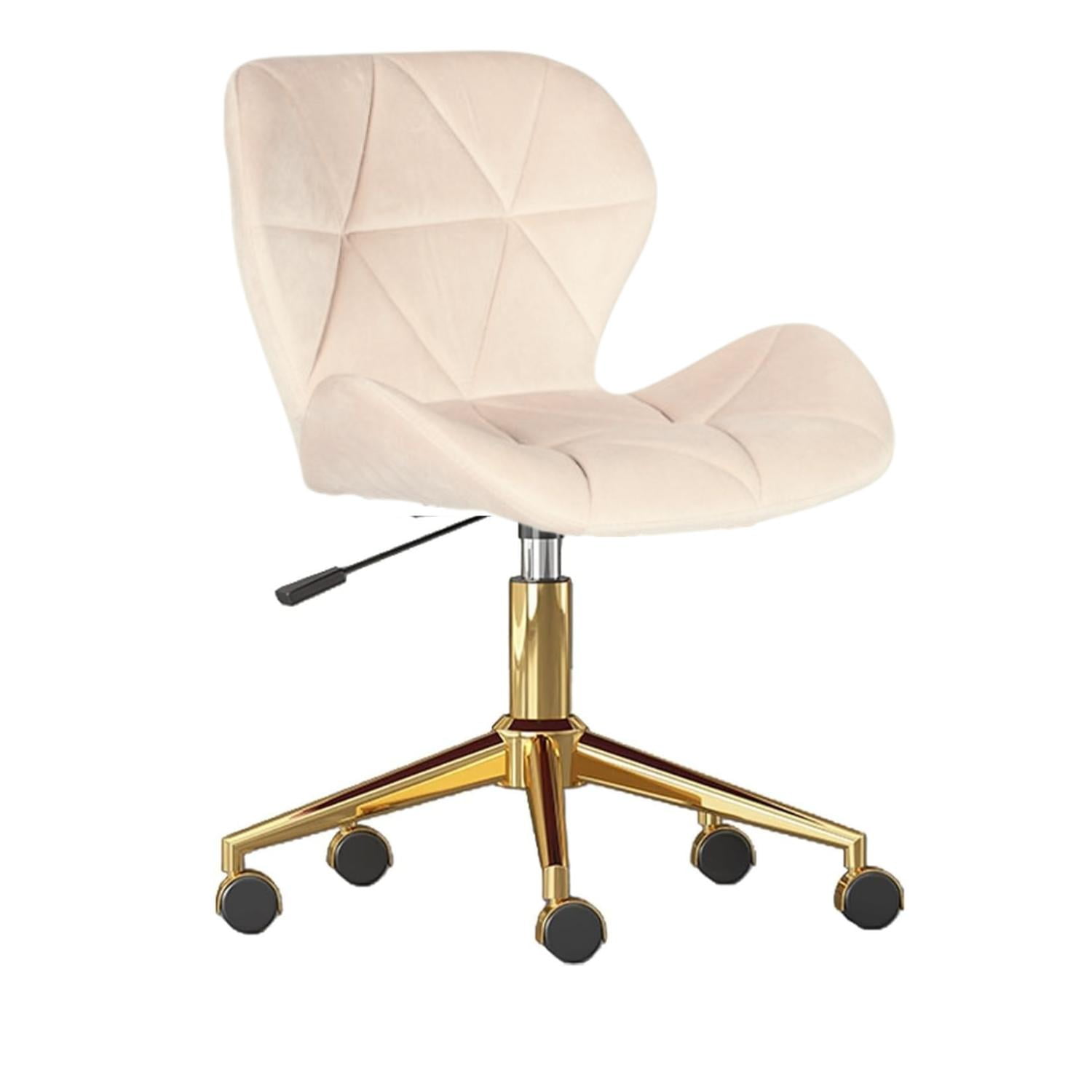 Pandalino - Silla Oficina Escritorio Rubik | Giratoria| Ergonómica | Felpa Beige Beige