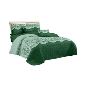 Genérico - Cubrecama Quilt 2 Plazas+2 Fundas Verano Fresco 13N45