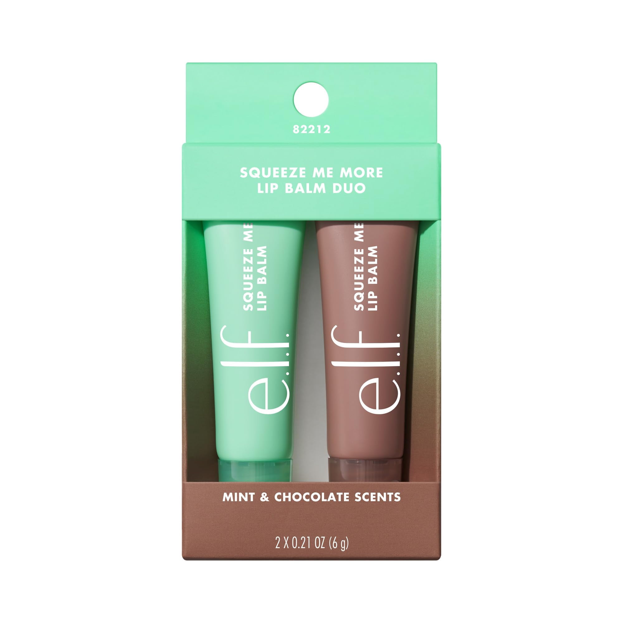 E.l.f. Cosmetics - Dúo De Bálsamos Labiales E.l.f. Squeeze Me More Menta Y Chocolate Vegano