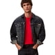 thumbnail image 5 of Camiseta Calvin Klein Relaxed Fit Monogram Logo para hombre, 5 of 6