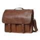 thumbnail image 1 of Cartera Crossbody Sharo Western con Flecos Cuero Marrón, 1 of 11