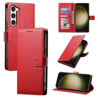 Funda Para Foxdock Samsung Galaxy S23 Plus– Cuero Premium, 3 Ranuras Para Tarjetas, Protección Contra Impactos