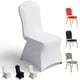 thumbnail image 1 of Fundas para sillas de banquete Zdada, 100 unidades, poliéster y elastano, color blanco, 1 of 7