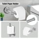 thumbnail image 5 of Juego de 5 piezas de toalleros para baño, accesorios de baño de acero inoxidable, toallero de pared, barra para toallas resistente, set de herrajes para baño (acabado cepillado), 5 of 7