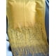 thumbnail image 1 of suxuMhao Chal de Encaje Calado, Chal de Noche, Chal con Borlas, Chal de Boda, Chal con Bufanda, Decoración de Vestido Casual Diaria, Amarillo, 24.8 X 72.8 Pulgadas (Incluye Longitud de Borlas), 2, 1 of 2