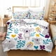 thumbnail image 1 of Cartoon Koala Child Quilt Duvet Cover Set Bedding Home Textiles Doona Cover3-Piece Bedding Set, 1 of 5
