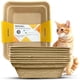 thumbnail image 1 of Cajas De Arena Desechables Brown Tamaño Grande Paquete De 8, 1 of 6