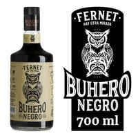 Licor Fernet 39° Botella 700 Ml Buhero Negro