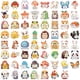 thumbnail image 4 of Set De Stickers 125 Impermeables De Animales De Apoyo Emocional, 4 of 9