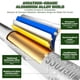 thumbnail image 3 of Bastones de senderismo HBXCWYJ plegables de aluminio ajustables 60-125 cm, 3 of 7
