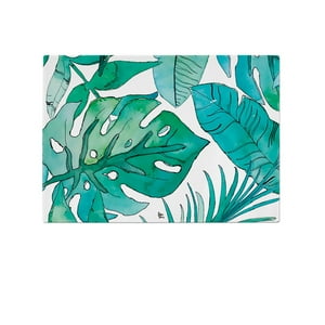 Paper-Home - Tabla Para Cortar O Picar De Vidrio 28,5 X 20 Cm Botánico