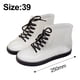 thumbnail image 3 of Botas de lluvia cortas, diseño transparente, antideslizantes, a la moda, estilo elegante, duraderas, de PVC, impermeables, para adultos y exteriores., 3 of 5