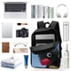 thumbnail image 3 of Pingu-theme Backpack, Campus style schoolbag Bookbag with Adjustable Shoulder Straps And Large Zip Compartment, Unisex Travel Bags., 3 of 6