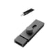 thumbnail image 5 of Pestillo De Puerta Cerradura Deslizante Pestillo De Perno Cilíndrico Para Patio Interior Y Exterior 100 Mm Gris, 5 of 5