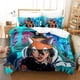 thumbnail image 1 of Game Overwatch Kiriko Heads Bedding Set Boys Girls Duvet Cover Pillowcase Bed Kids Adult Home Textileextile, 1 of 5