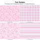thumbnail image 3 of Papel de regalo MotiGiftie 51 x 76 cm – 8 hojas con lazo rosa, 3 of 8